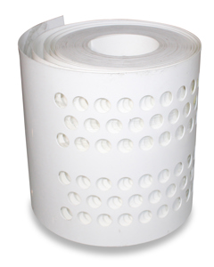 Egg belt 245mm white - KB PP 1.3mm/6 rows a 20mm holes